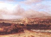 KONINCK, Philips An Extensive Landscape with a Road by a Ruin sg oil painting